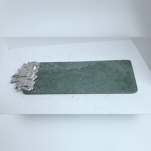 Arthur court marble rabbit bunnies cheese cutting board vintage